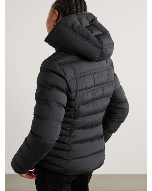 Moncler Black Long-Sleeved Down Jacket