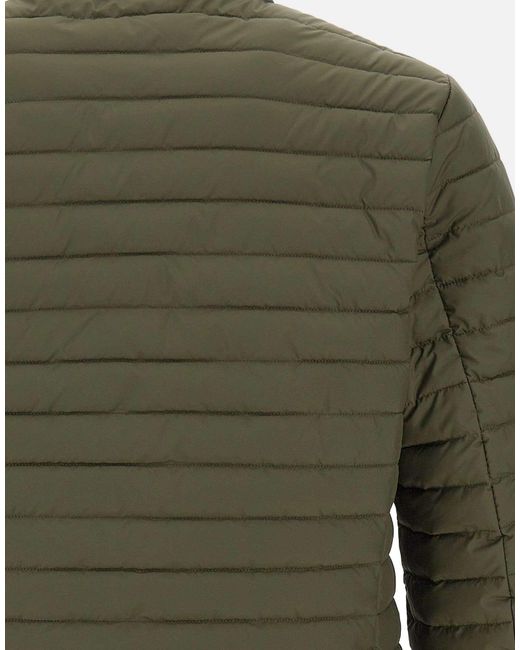 Save The Duck Green Erion Quilted Down Jacket for men