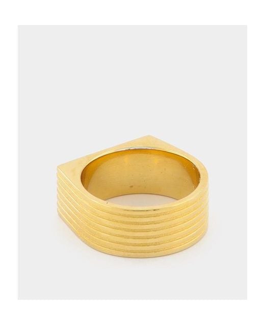Ivi Yellow Logo Ring