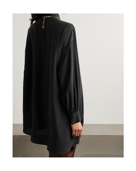 Chloé Black Long-Sleeved Dress