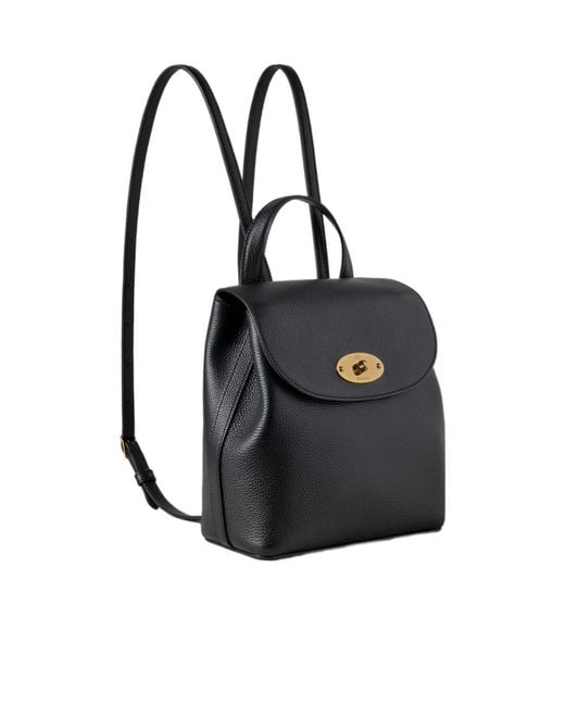 Mulberry Black Mini Bayswater Backpack