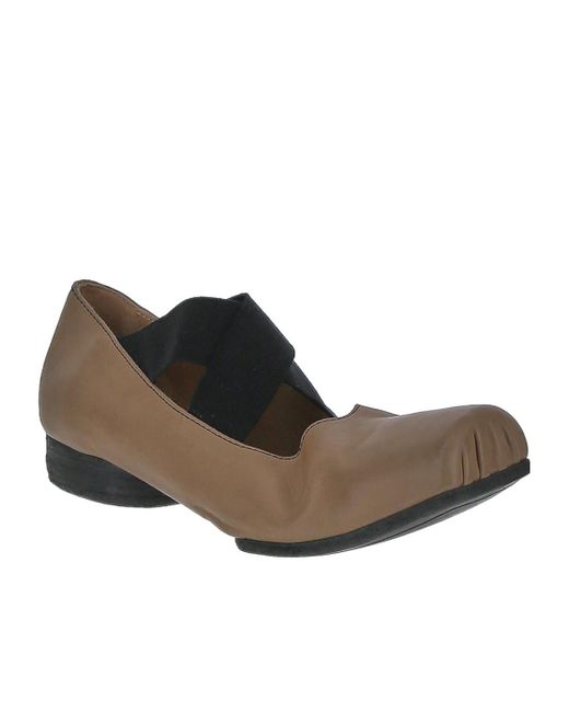 Uma Wang Multicolor Square Head Ballet Shoes