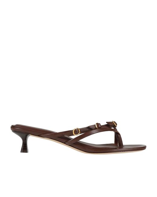 Rag & Bone White Simple And Versatile High-Heel Sandals