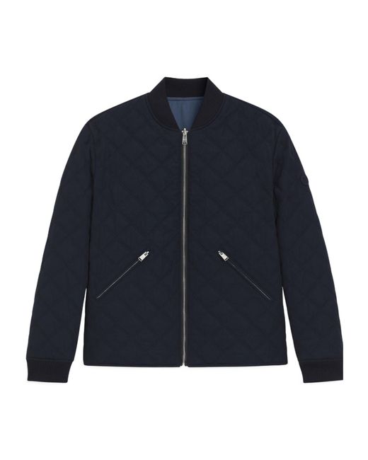 Boss Blue Solid Casual Jacket for men