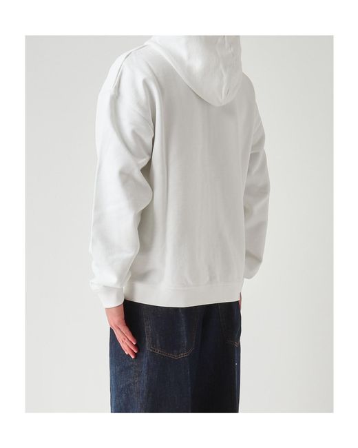 DSquared² Gray Relaxed Zip-Up Hoodie for men
