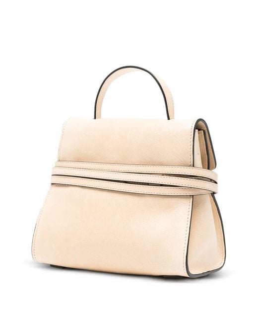 Moschino Natural Logo Shoulder Bag