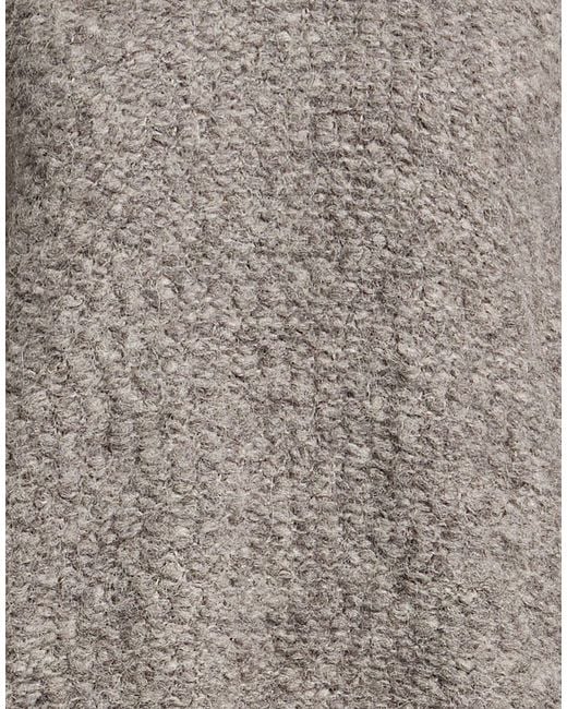 Isabel Marant Gray Turtleneck Mid-Length Knit Sweater