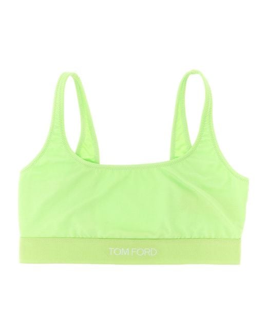 Tom Ford Green Bralette Bra