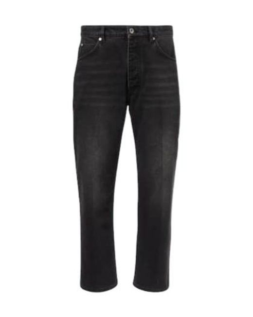 Studio Nicholson Black X Aaron Levine Windslow Straight Jeans for men