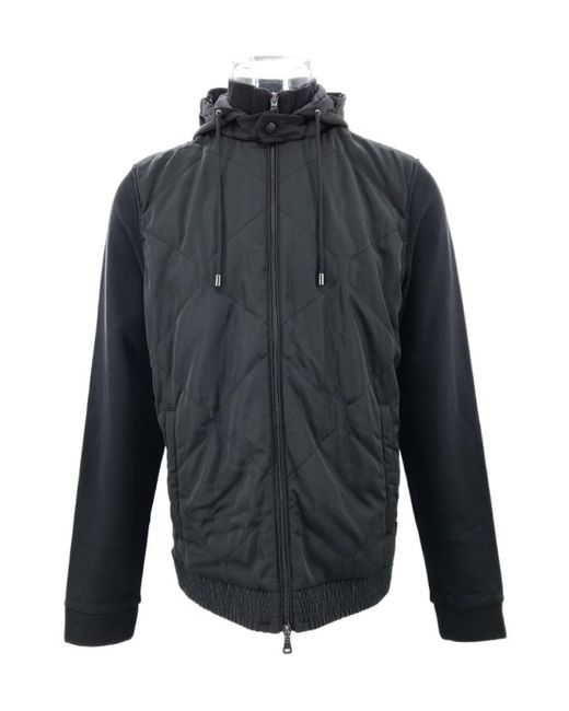 Boss Gray Hooded Casual Jacket for men