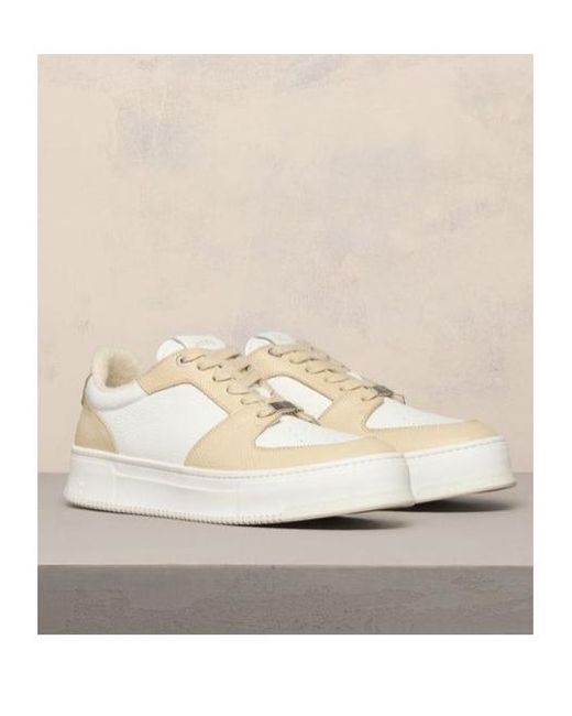AMI Natural Ami Arcade Low-Top Sneakers for men