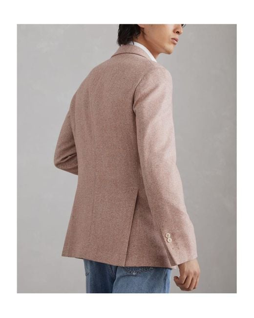 Brunello Cucinelli Multicolor Button-Up Jacket for men