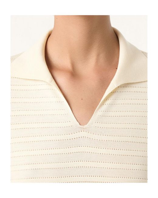 Loro Piana White Touch Royal Lightness Polo Shirt
