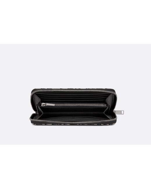 Dior Black Long Zipped Wallet for men