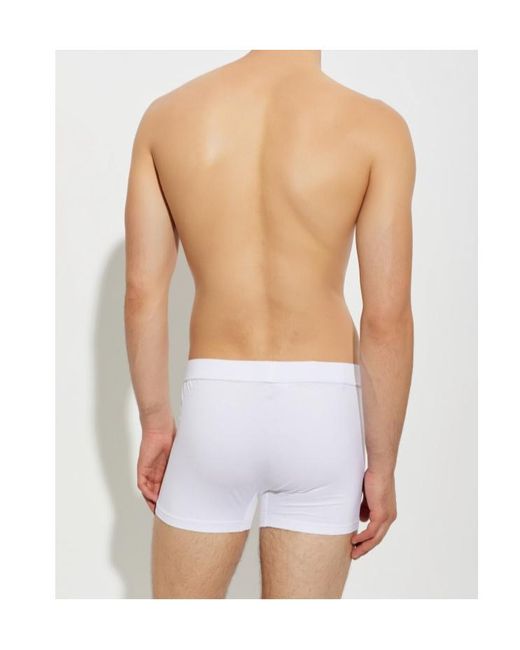 DSquared² White Boxer Briefs for men