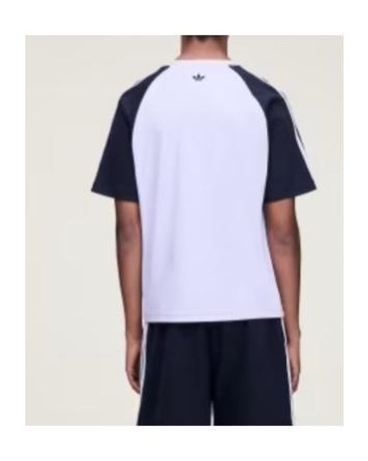 Adidas by Wales Bonner Purple Adidas X Wales Bonner Contrasted T-Shirt for men