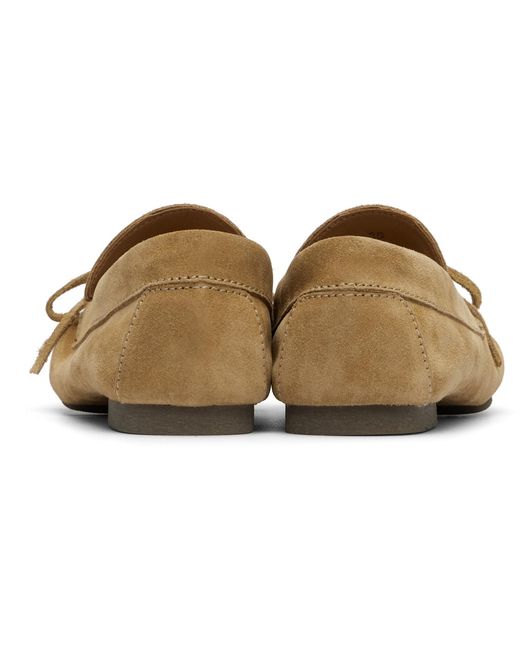 A.P.C. Brown Les Souples Loafers