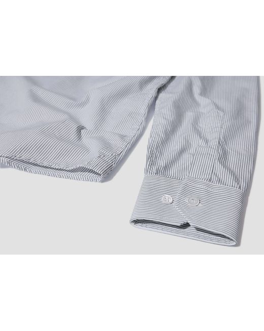 Barena Gray Long-Sleeved Button Shirt for men