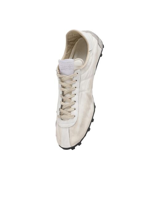 Maison Margiela White Sprinter Sneakers