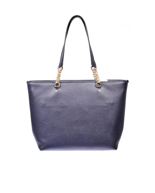 COACH Blue Logo Handbag
