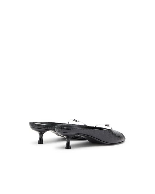 DIESEL Black D Diams Sa 40 Heeled Mules