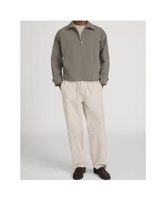 FRAME Gray Nylon Jacket for men