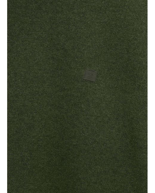 Acne Green Long Sleeve Sweater