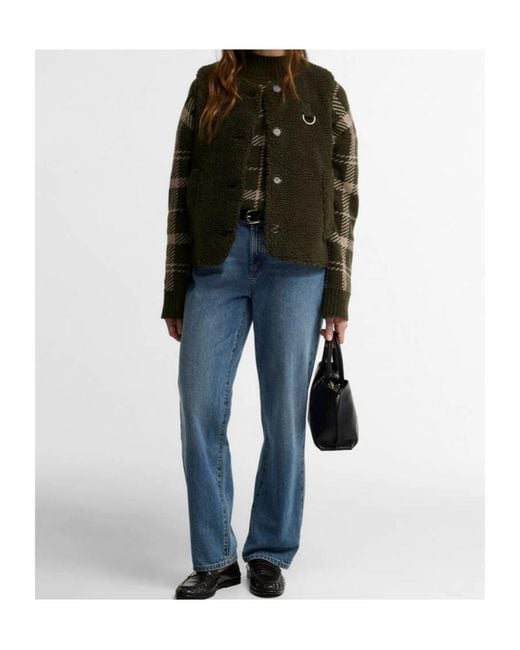 Barbour Green Fleece Vest
