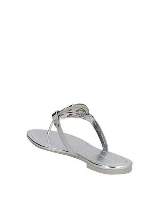 Tory Burch White Flip-Flops