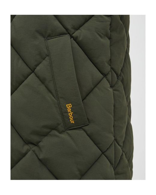 Barbour Green Hooded Cotton Jacket