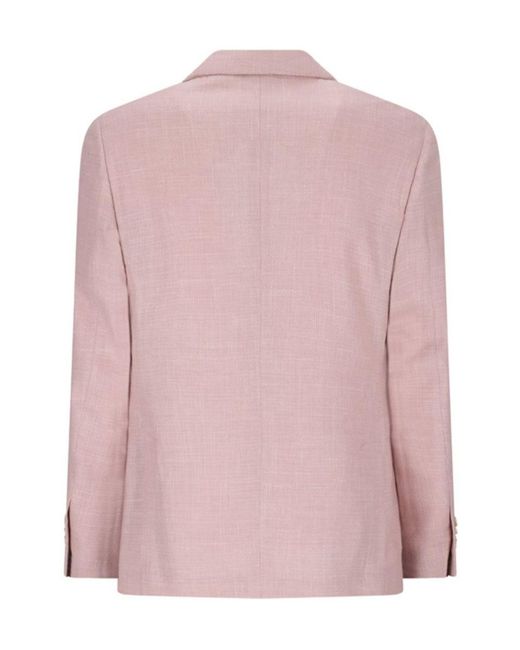 Lardini Pink Single Breasted Blazer Jacket for men