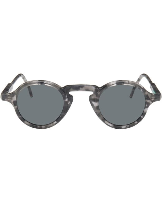 Thom Browne Black Round Sunglasses for men