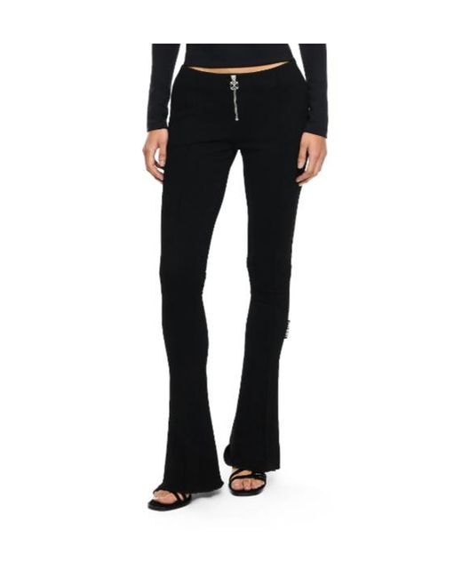 Off-White c/o Virgil Abloh Black Heavy Jersey Slim Pants