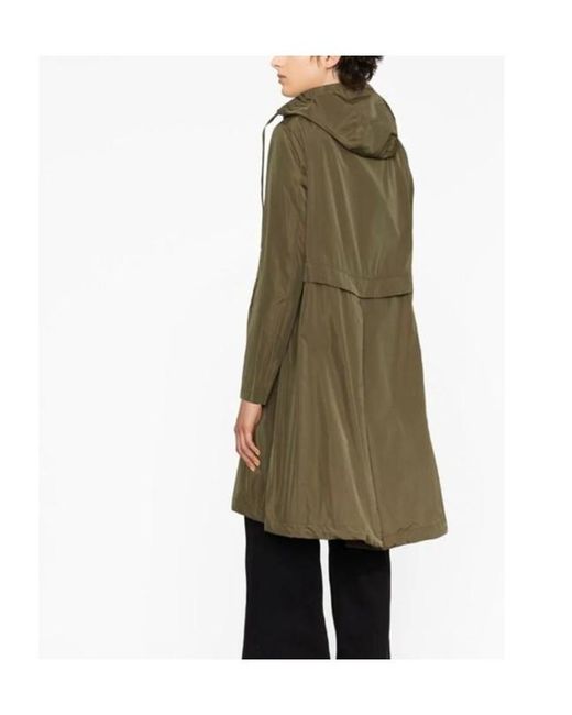 Herno Green Zip-Up Parka