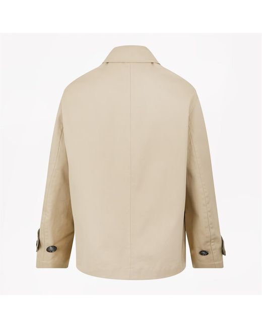 AMI Natural Single-Breasted Buttoned Jacket for men