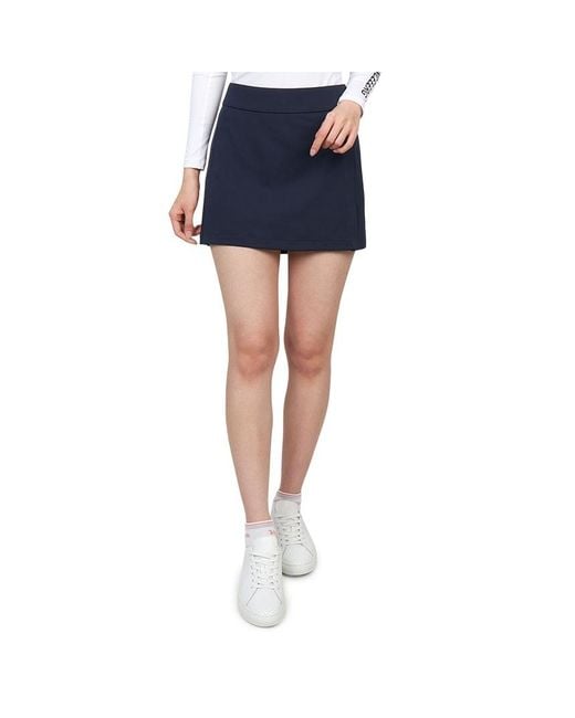 J.Lindeberg Blue A-Line Skirt