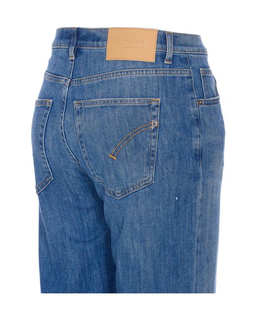 Dondup Blue Five-Pocket Jeans