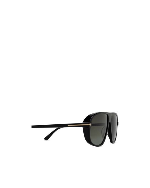 Tom Ford Black Aviator Sunglasses for men