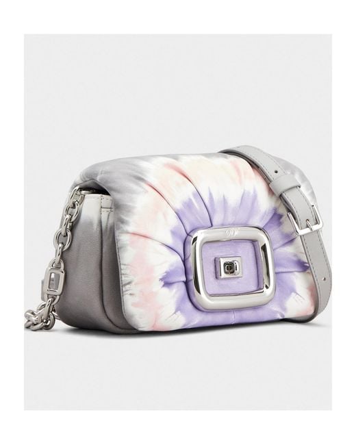 Roger Vivier Gray Viv' Choc Mini Bag