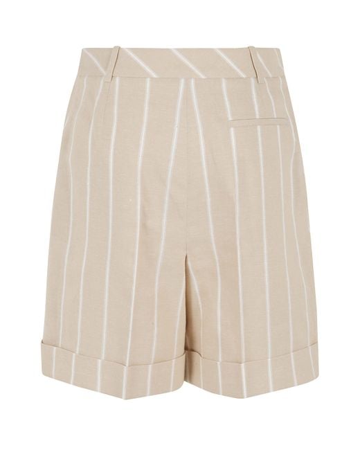 Eleventy Natural Belt Loop Shorts