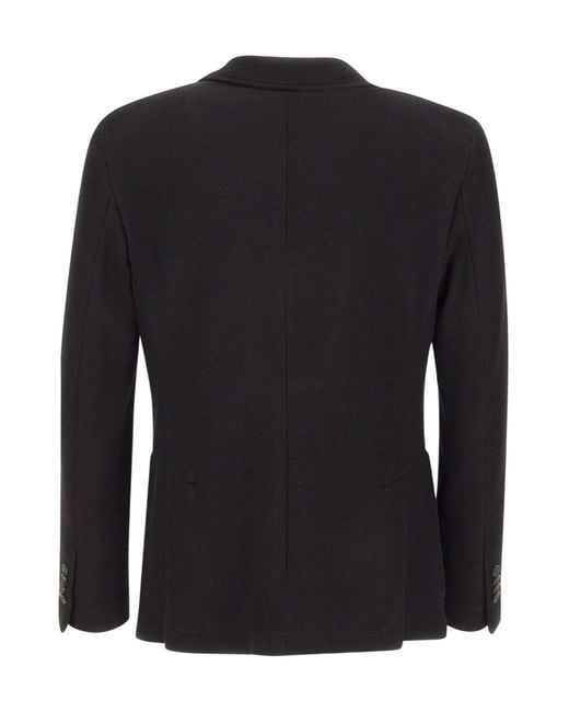 Manuel Ritz Blue Sempre Textured Blazer for men
