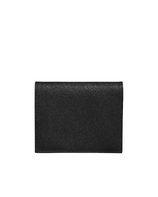 Ferragamo Black Ferragamo Gancini Compact Wallet
