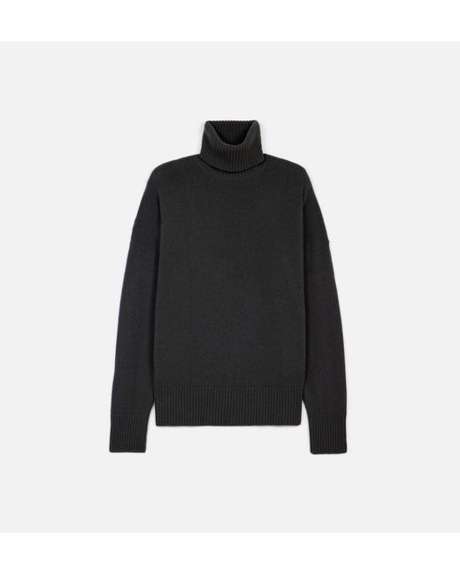AMI Blue Ami Turtleneck Knit Jumper