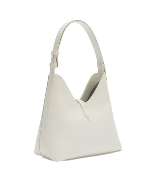 Furla White Adjustable Shoulder Strap Shoulder Bag