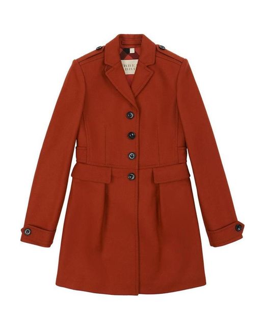 Burberry Red Long-Sleeved Windbreaker