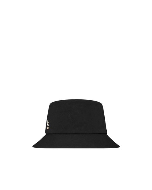 Dior Teddy-D Narrow Brim Bucket Hat in Black | Lyst
