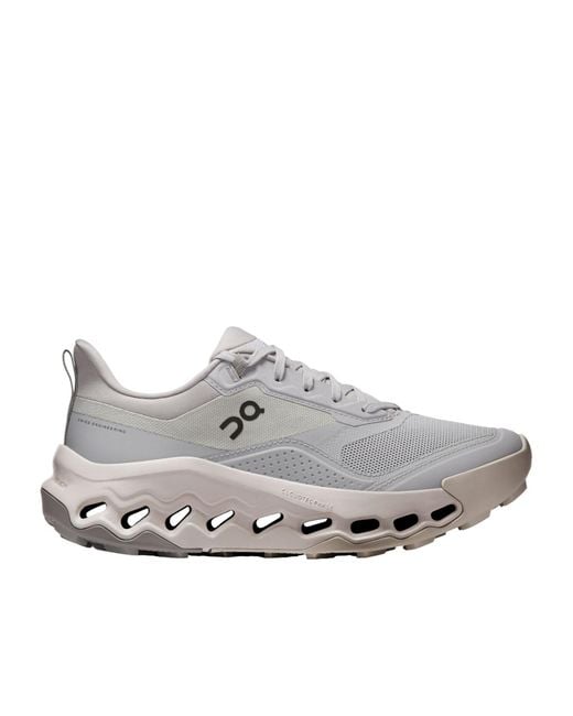On Shoes Gray Cloudhorizon 2 Mesh Sneakers