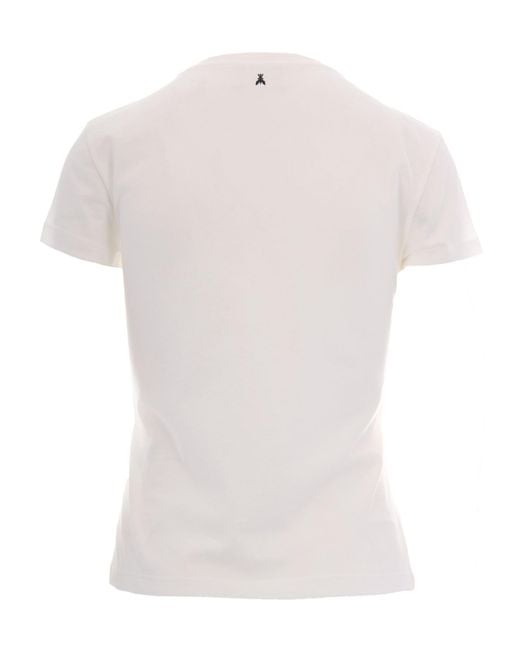 Patrizia Pepe White Short-Sleeved T-Shirt