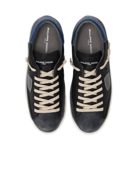 Philippe Model Black Sneakers for men