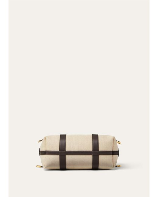 Loro Piana Natural Ghiera Small Shopper